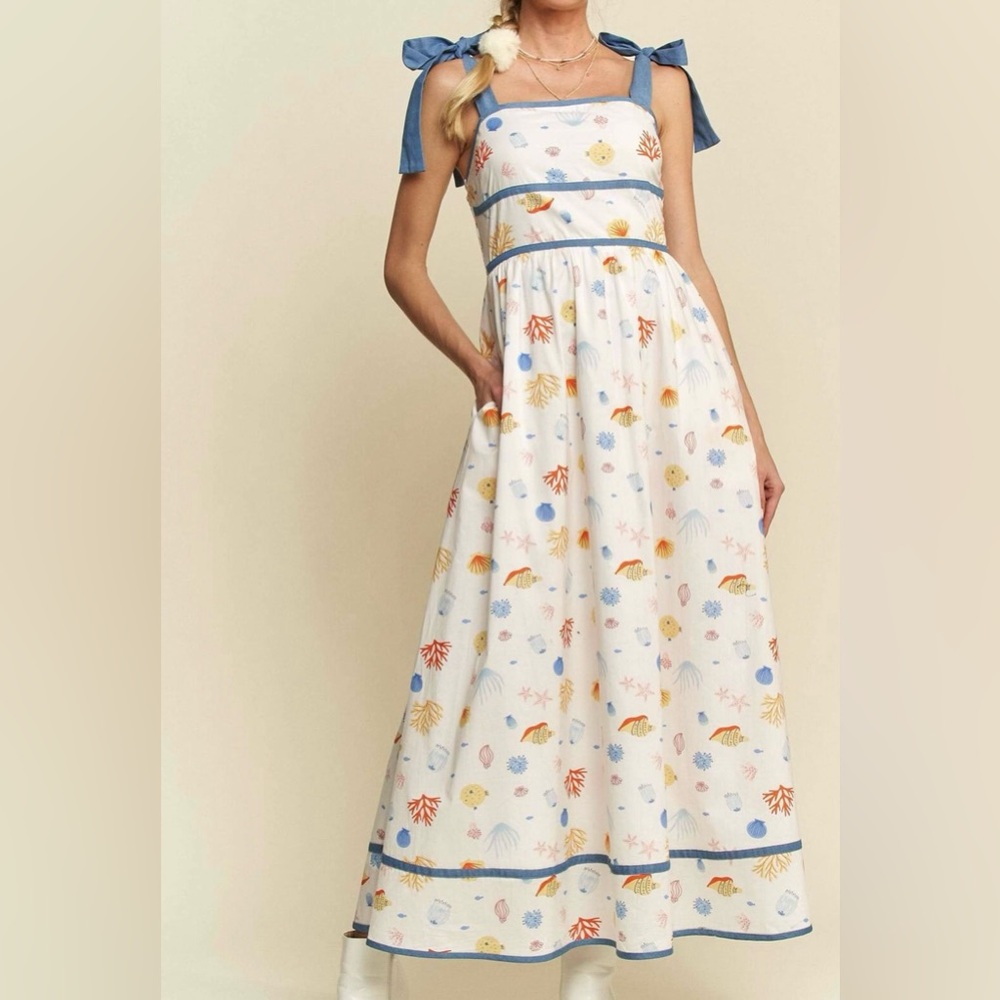 Davi & Dani seashell dress